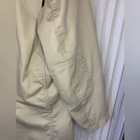 Duluth Trading Mens ORIGINAL “Fire Hose Presentation Jacket"  in Desert Khaki - Picture 2 of 9